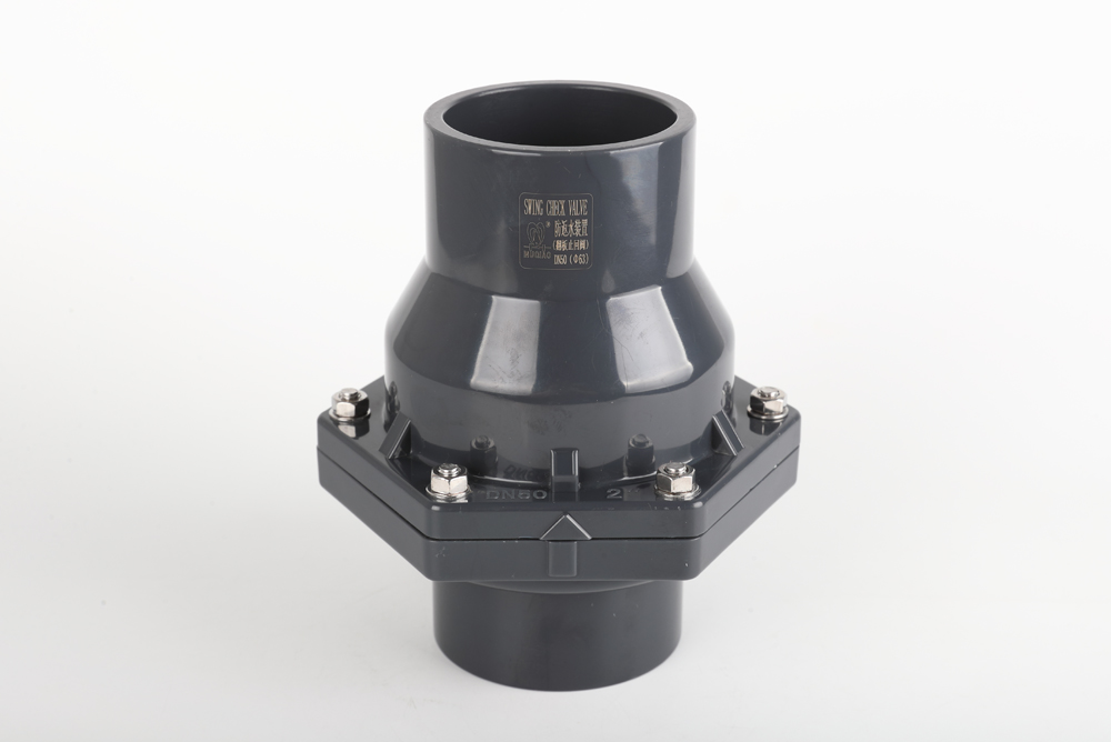 三角镇翻板式止回阀